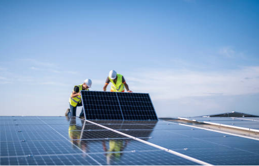 solar panels system for house