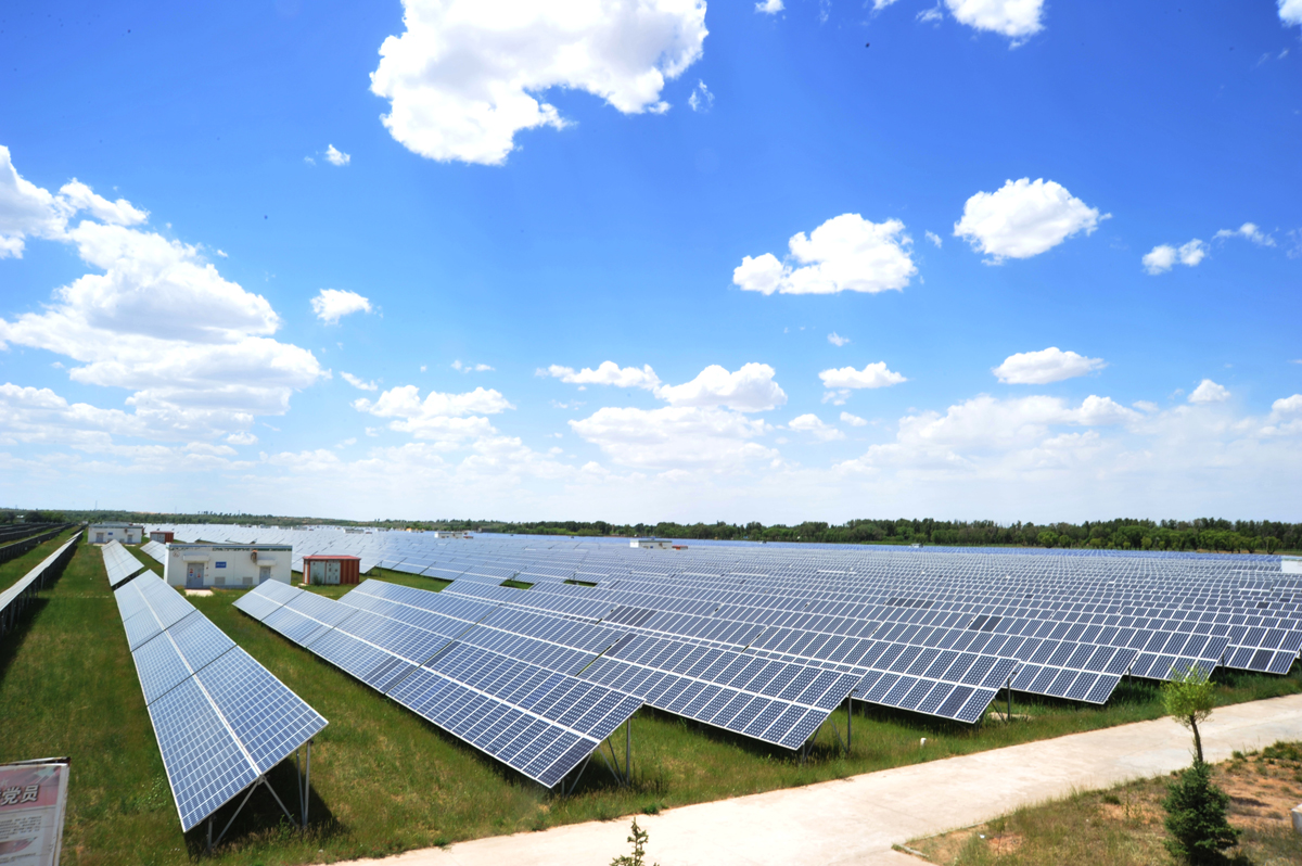 Solar PV modules powering a residential setup for energy self-sufficiency